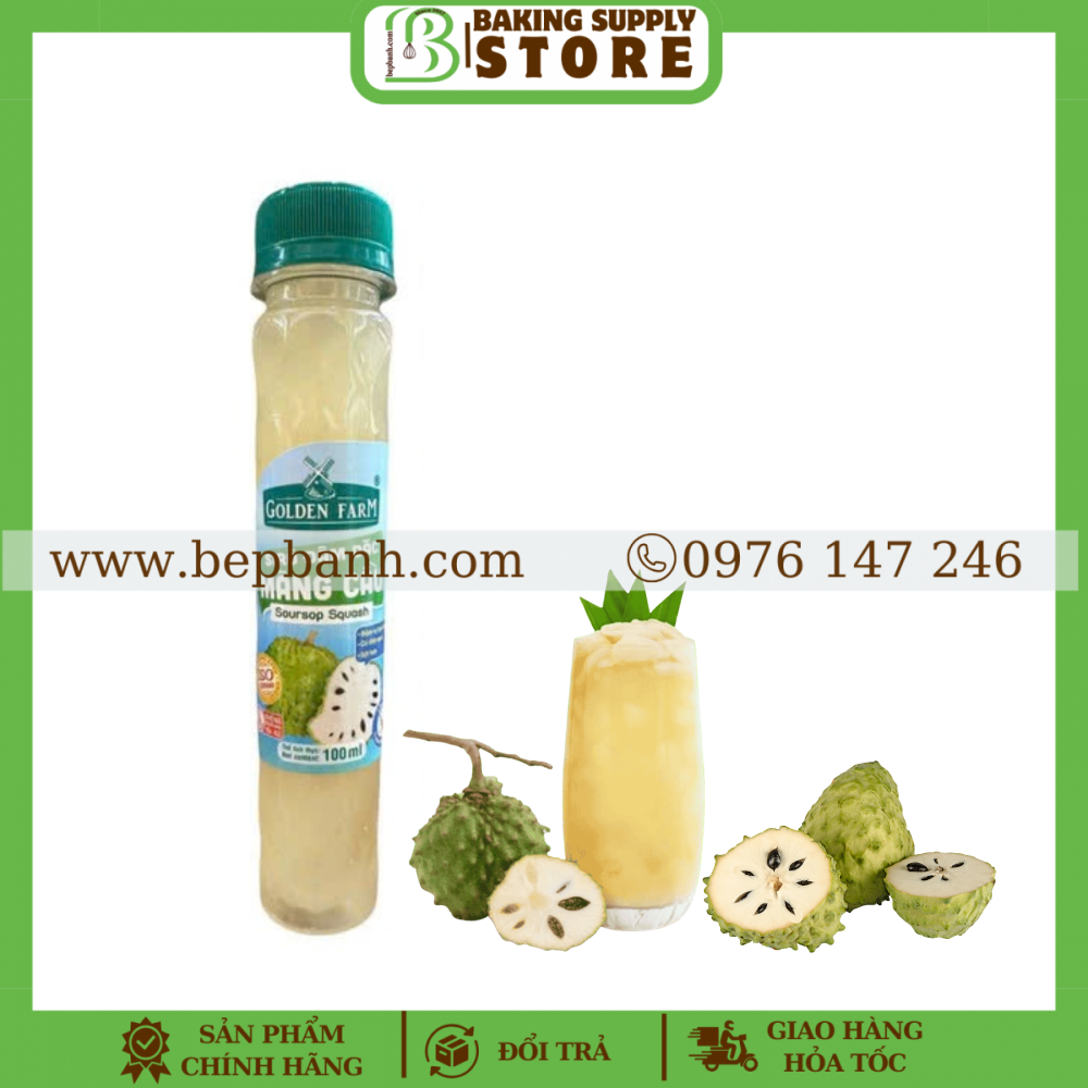 Si rô đậm đặc Mãng Cầu GF 100ml