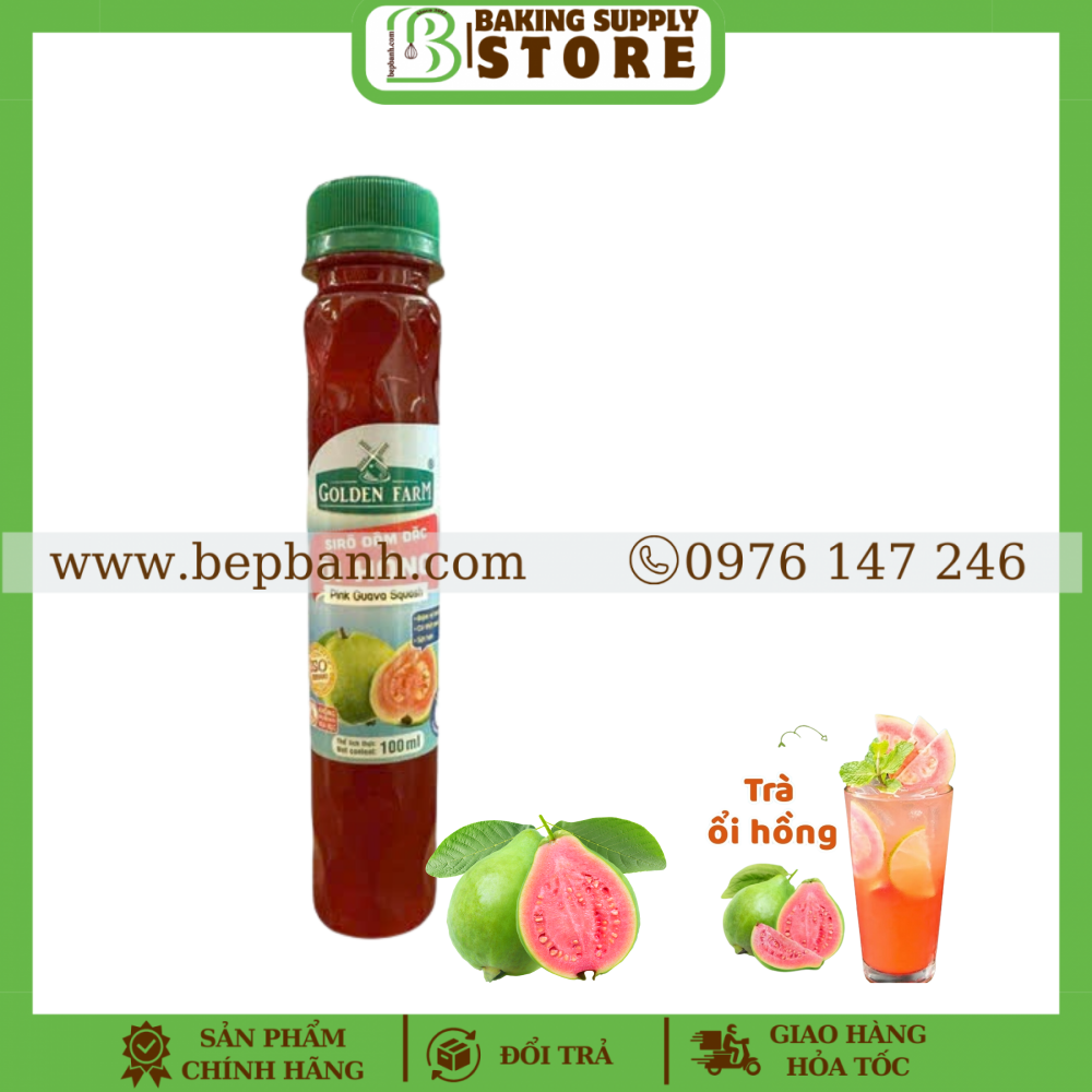 Si rô đậm đặc Ổi Hồng GF 100ml