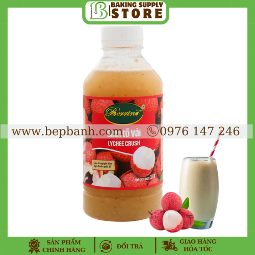 Sinh tố Vải Berrino 1L