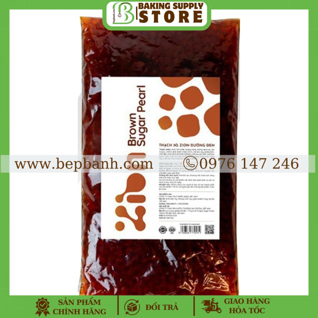 Trân Châu 3Q đường đen Zion 2kg