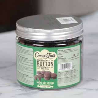 Chocolate nút đen compound Cacao Talk 250gr
