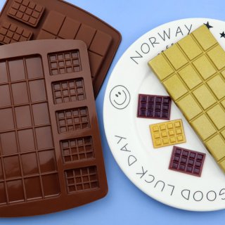 Khuôn silicon mảnh chocolate