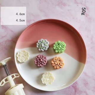 Khuôn lò xo 50gr 2 mặt cẩm tú cầu