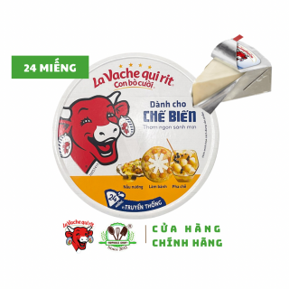 Phô Mai Con Bò Cười chế biến 24 Miếng