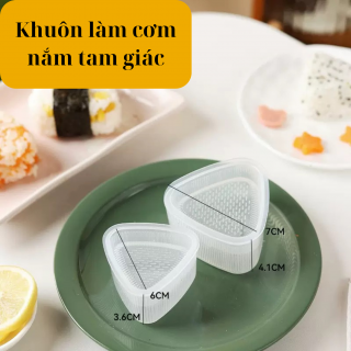 Bộ 2 khuôn cơm nắm tam giác