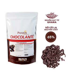 Chocochip đen nguyên chất 65%