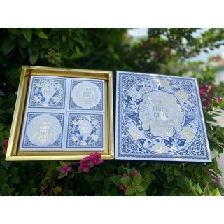 Hộp giấy trung thu 4 bánh >200gr (4HC) - Bảo Hoa