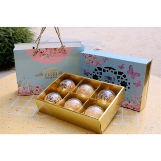Hộp giấy trung thu 6 bánh 100gr - Hồ Điệp