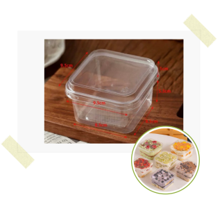 Hộp nhựa vuông JLH10-6 400ml