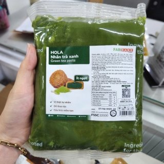 Nhân trung thu sên sẵn Hola Farina 1 kg - Trà xanh