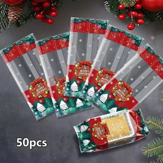 Set 50 túi giáng sinh 9x24
