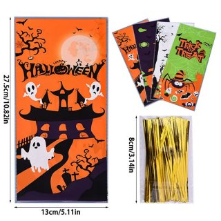 Túi cột Halloween 12x28