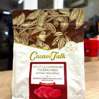 Chocolate nút Đỏ compound Cacao Talk 500gr