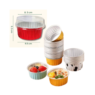 Cốc thiếc có nắp 125ml