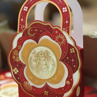 Hộp giấy 1 bánh Thỏ Ngọc