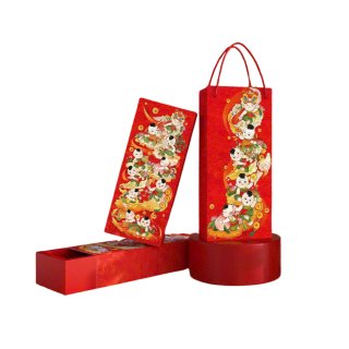 Hộp giấy đựng bánh dứa Đông Hồ