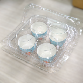 Hộp nhựa đựng 4 ngăn tròn JYH 210