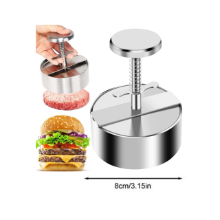 Khuôn ép thịt tròn lò xo 8cm