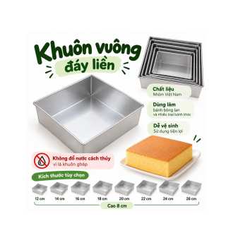 Khuôn vuông đáy liền