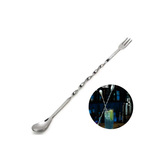 Muỗng inox pha chế 2 đầu