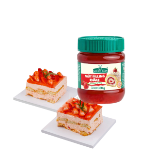 Mứt Filling Golden Farm 360gr - Dâu