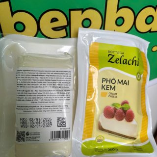 Phô mai kem Cream cheese Zelachi 200g