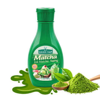 Xốt topping Matcha Golden Farm 400g